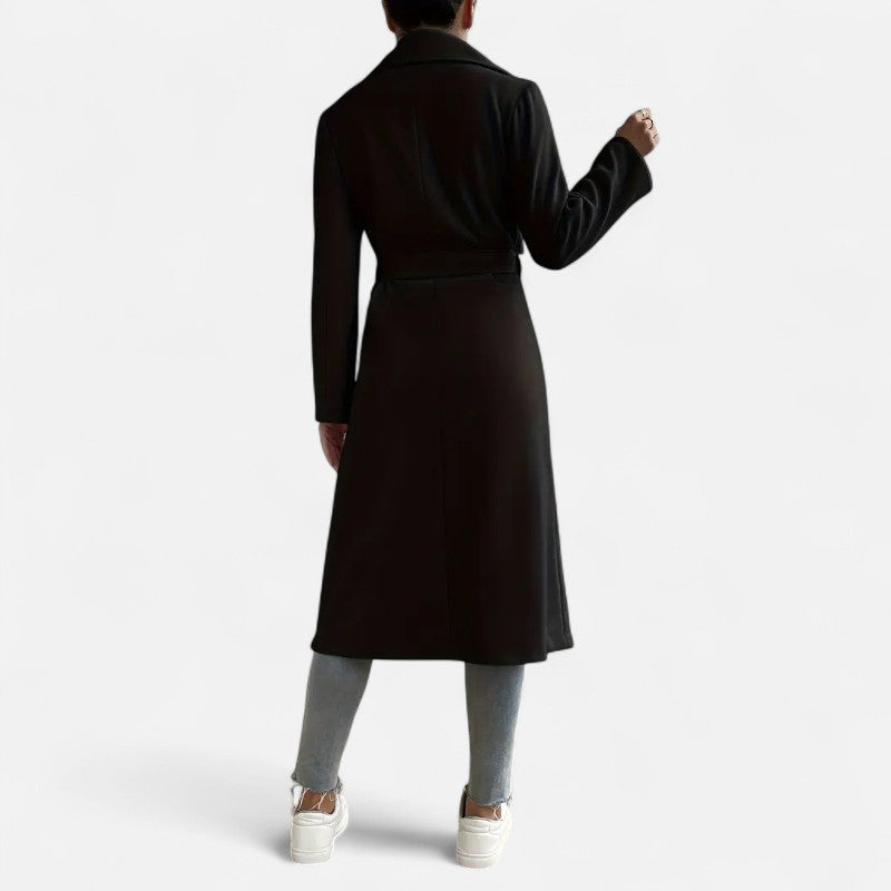 Élan Urbain™ | Trench-coat élégant à ceinture pour femme