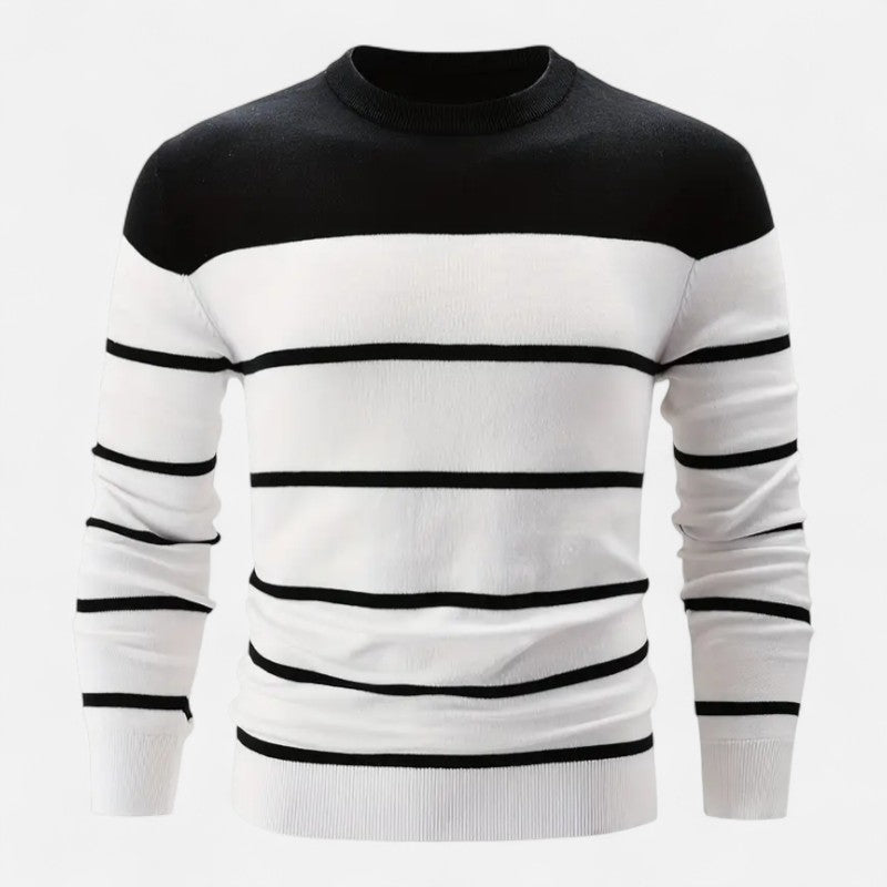 Élan Urbain™ | Pull-over à manches longues et col rond pour homme