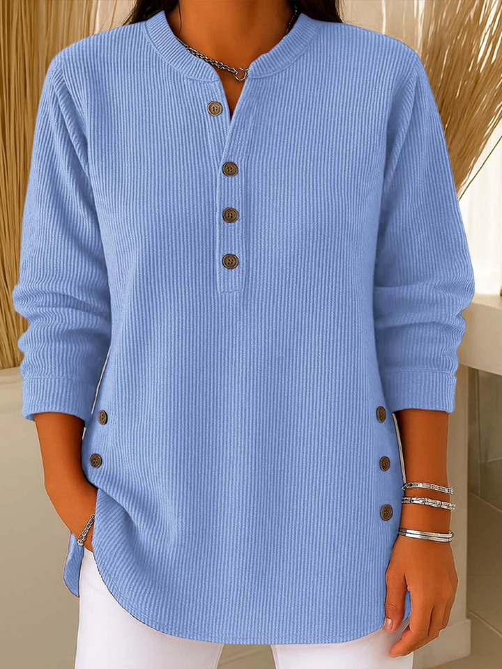 Avery™ Soft Button Knit