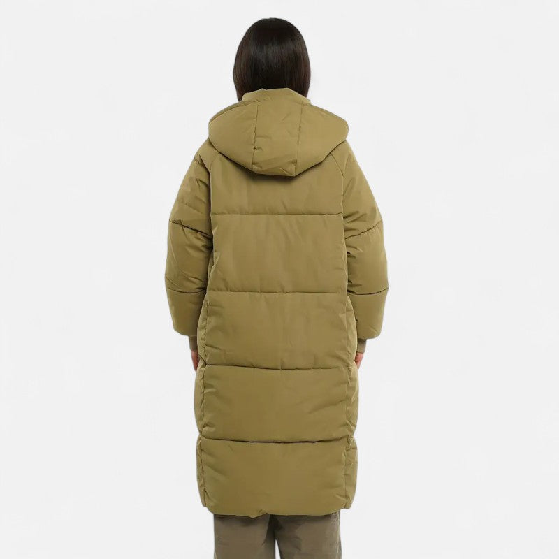 Élan Urbain™ | Doudoune longue classique à capuche pour femme