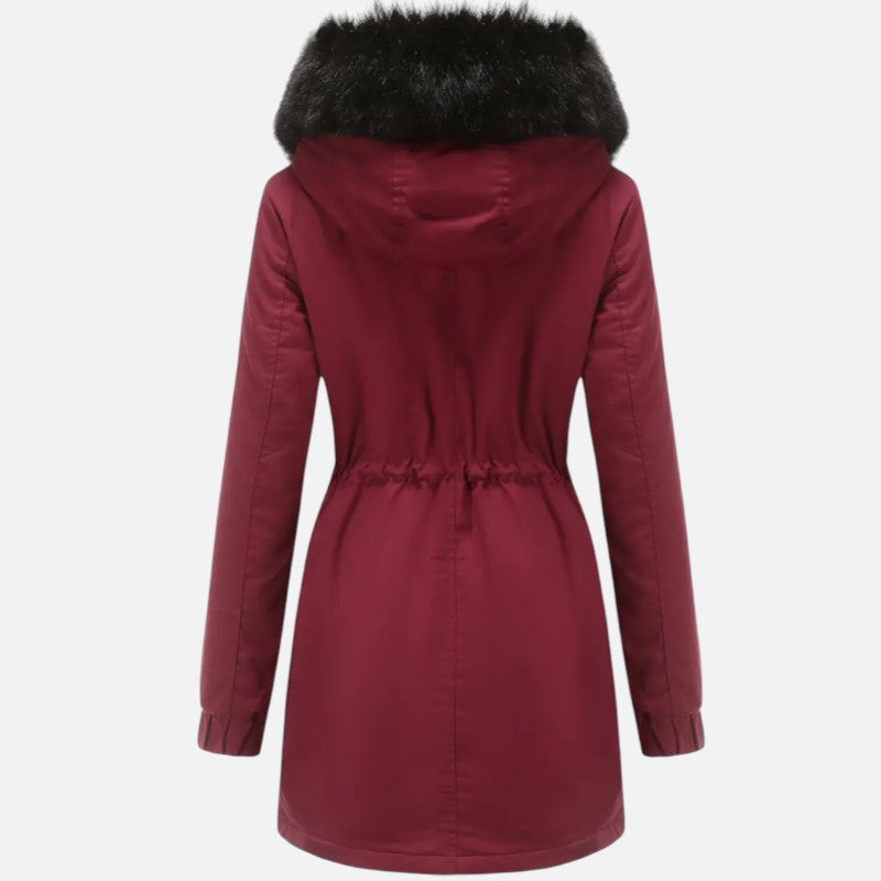 Élan Urbain™ | Manteau parka pour femme doublé en polaire moelleuse