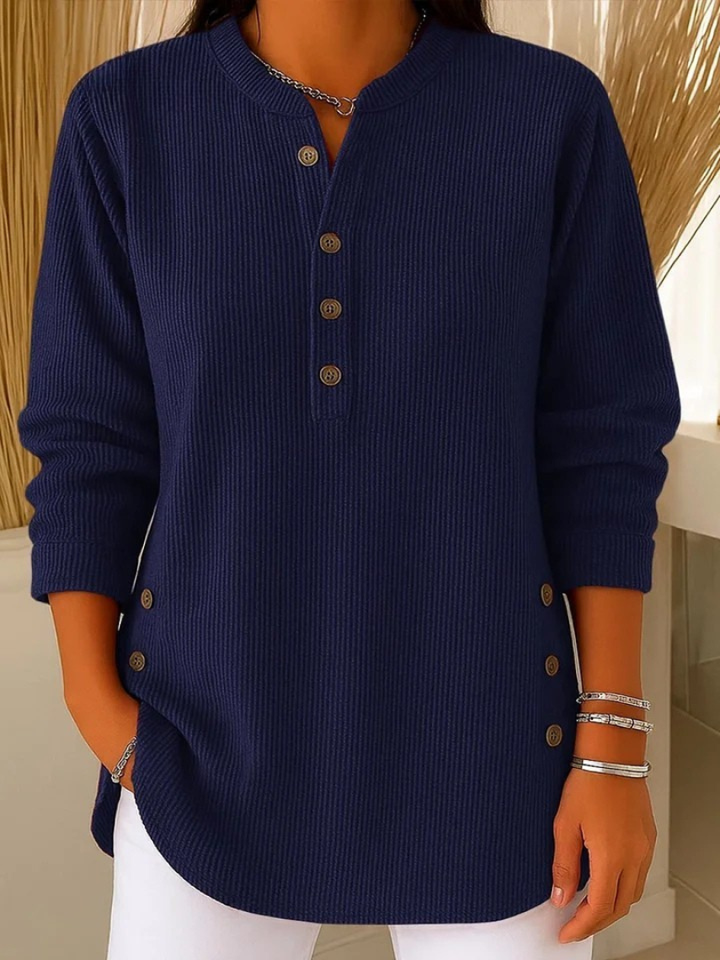 Avery™ Soft Button Knit