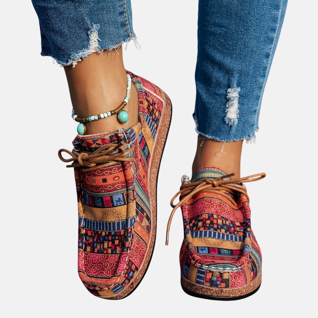 Élan Urbain™ | Chaussures rétro colorées pour femme