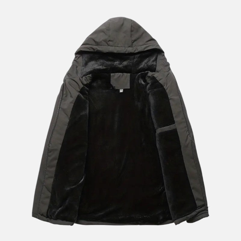 Élan Urbain™ | Veste polaire chaude à capuche pour homme