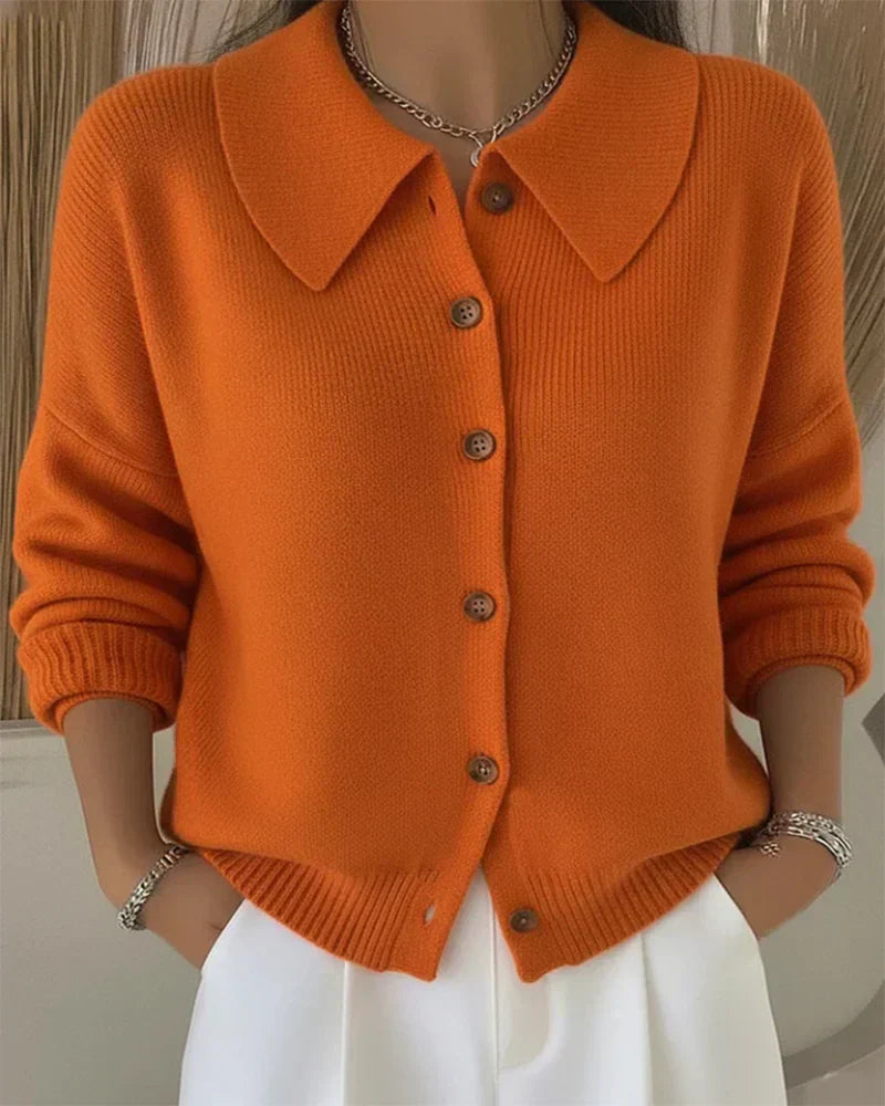 Ivy™ Minimal Blue Cardigan