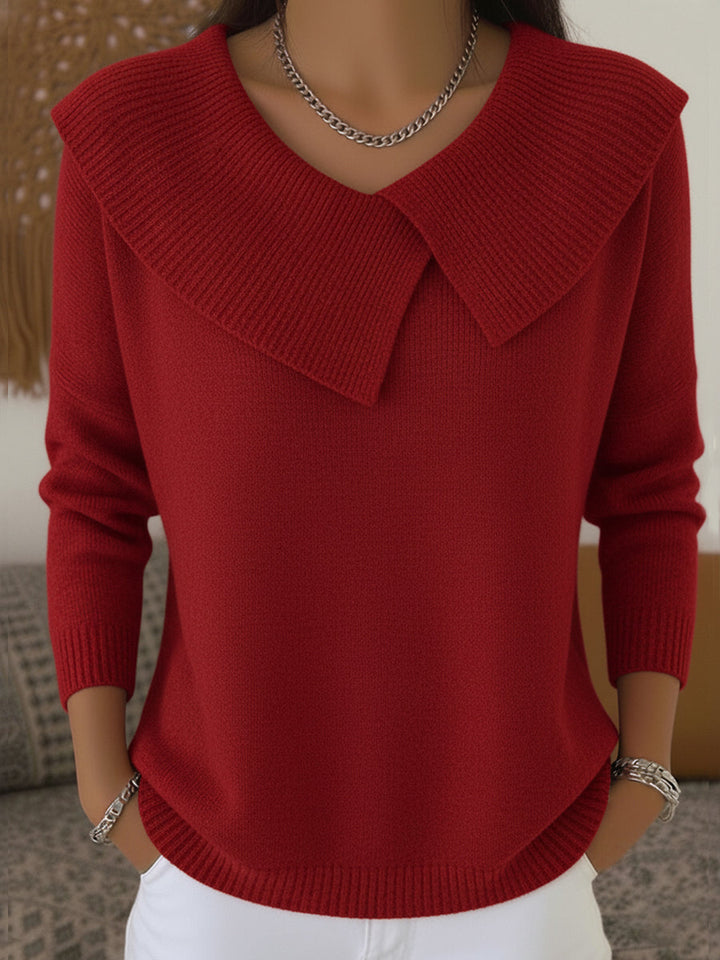 Nina™ Contrast Detail Knit