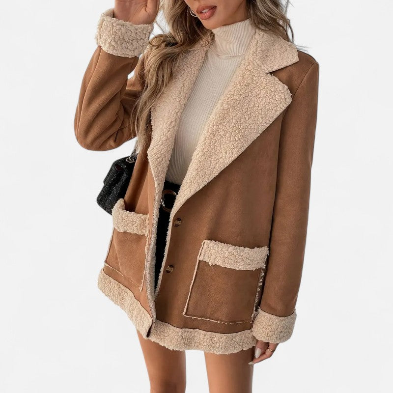 Élan Urbain™ | Veste élégante doublée polaire pour femme