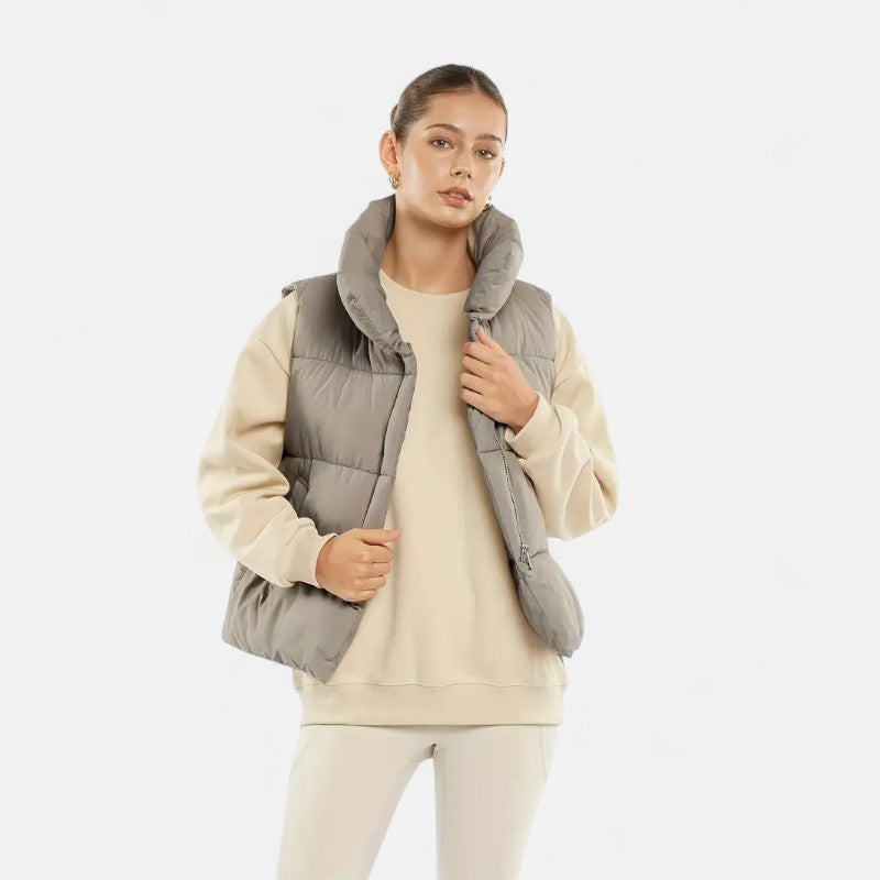 Élan Urbain™ | Doudoune sans manches oversize pour femme