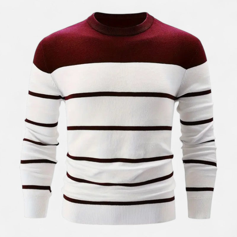 Élan Urbain™ | Pull-over à manches longues et col rond pour homme