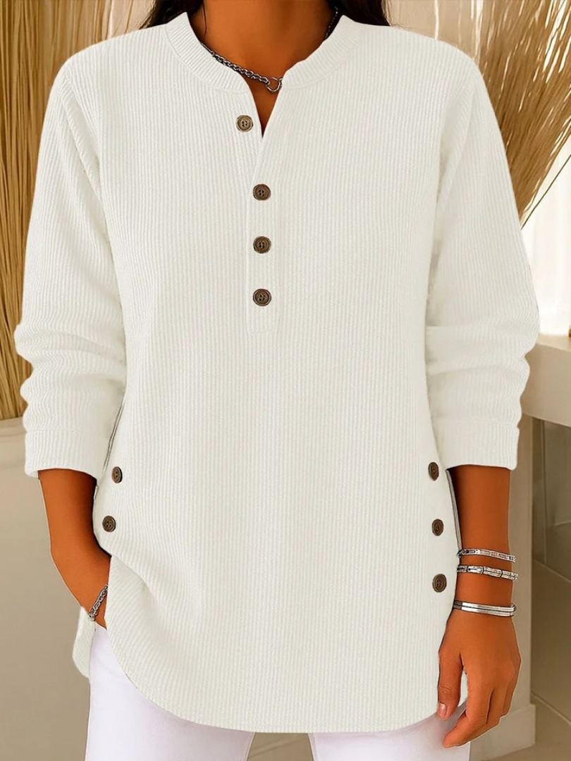 Avery™ Soft Button Knit