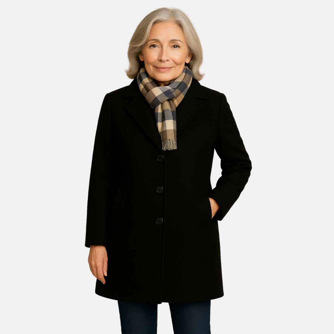 Élan Urbain™ | Manteau classique mi-long à boutons