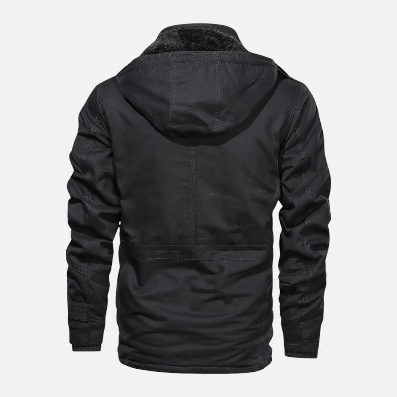 Élan Urbain™ | Veste coupe-vent doublée polaire pour homme