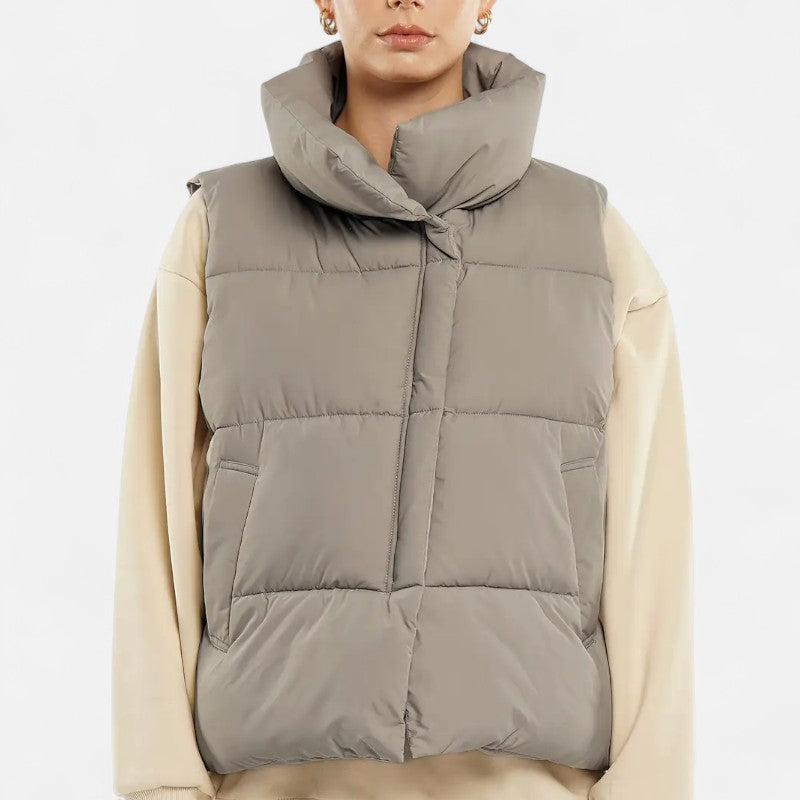 Élan Urbain™ | Doudoune sans manches oversize pour femme