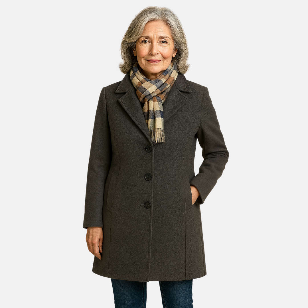 Élan Urbain™ | Manteau classique mi-long à boutons