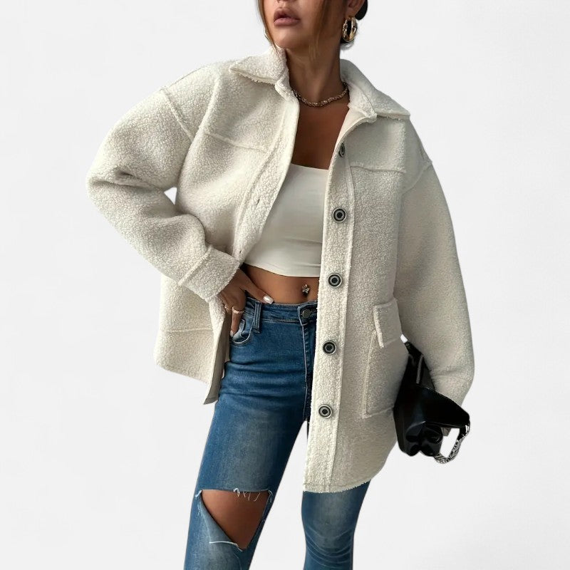 Élan Urbain™ | Veste teddy décontractée pour femme