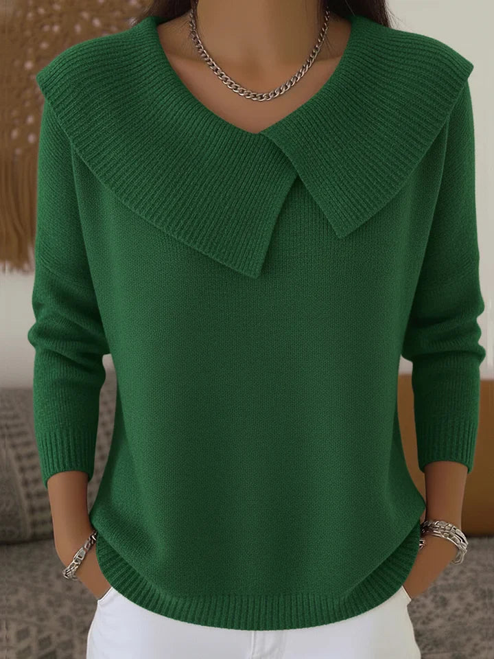 Nina™ Contrast Detail Knit
