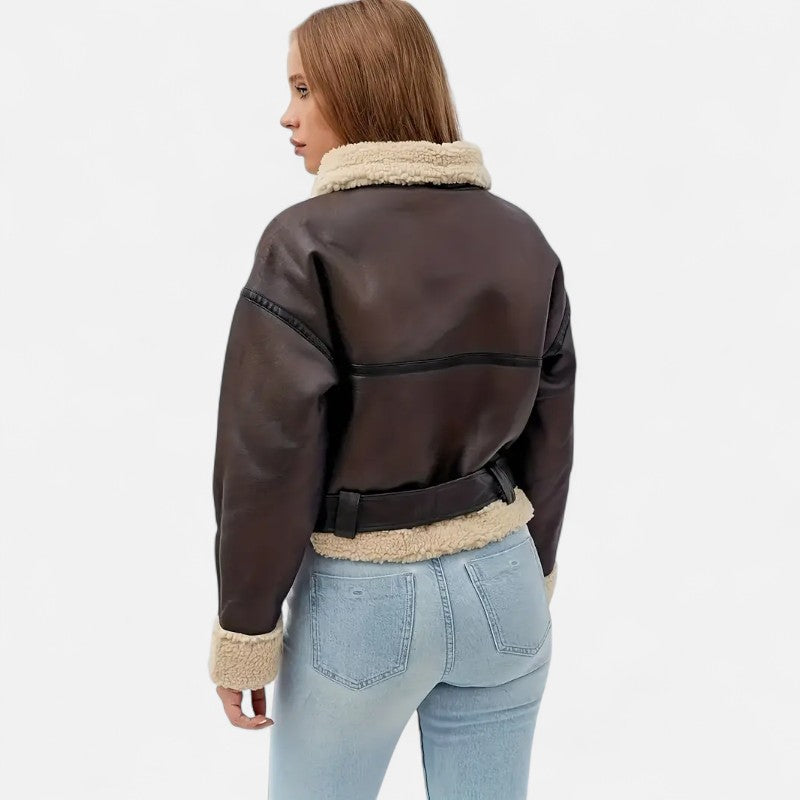 Élan Urbain™ | Blouson biker revisité pour femme