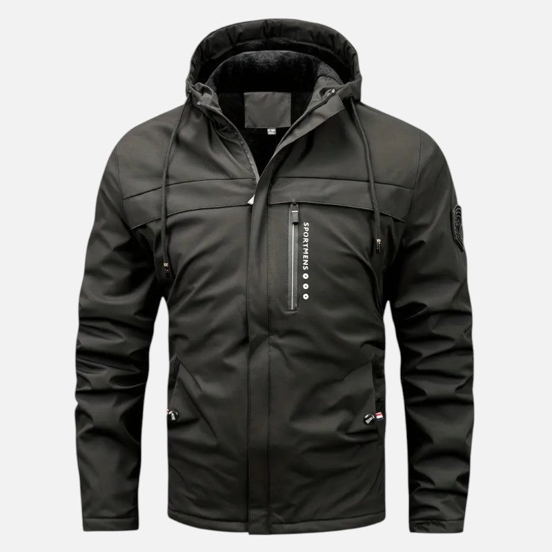 Élan Urbain™ | Veste polaire chaude à capuche pour homme