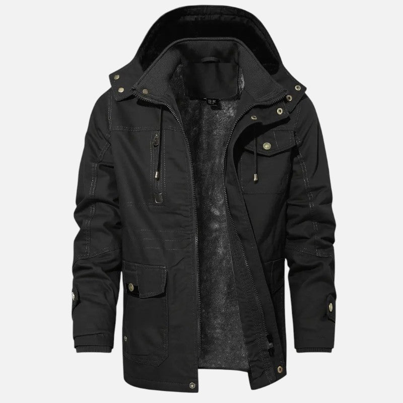 Élan Urbain™ | Veste coupe-vent doublée polaire pour homme