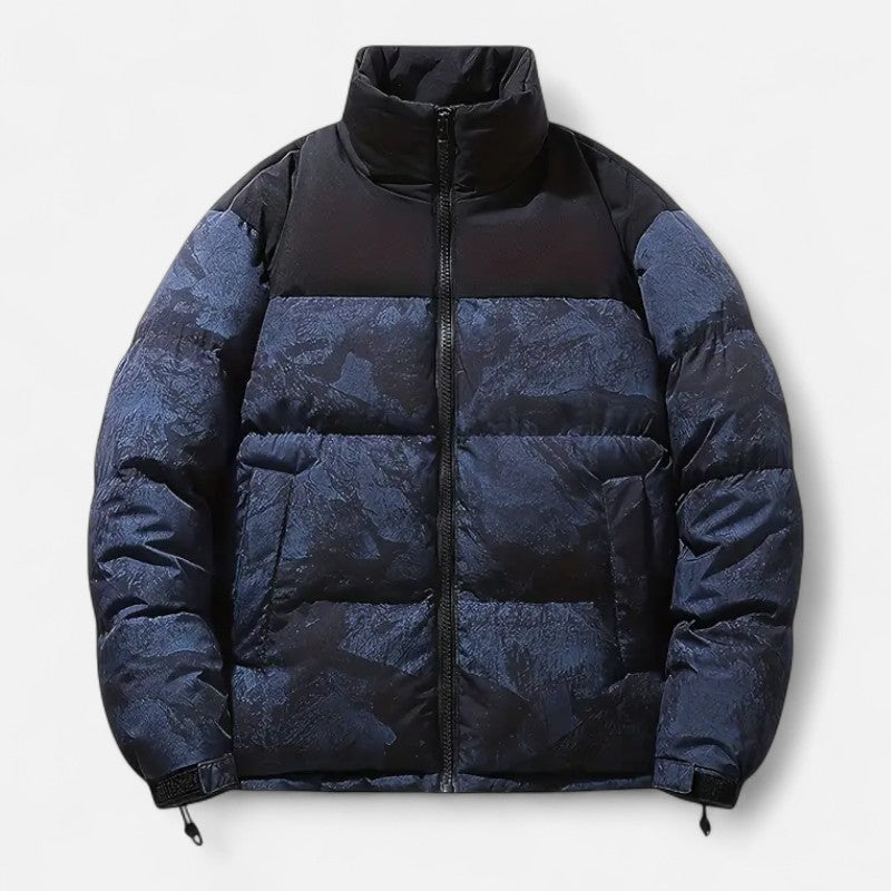 Élan Urbain™ | Doudoune color block imperméable pour homme