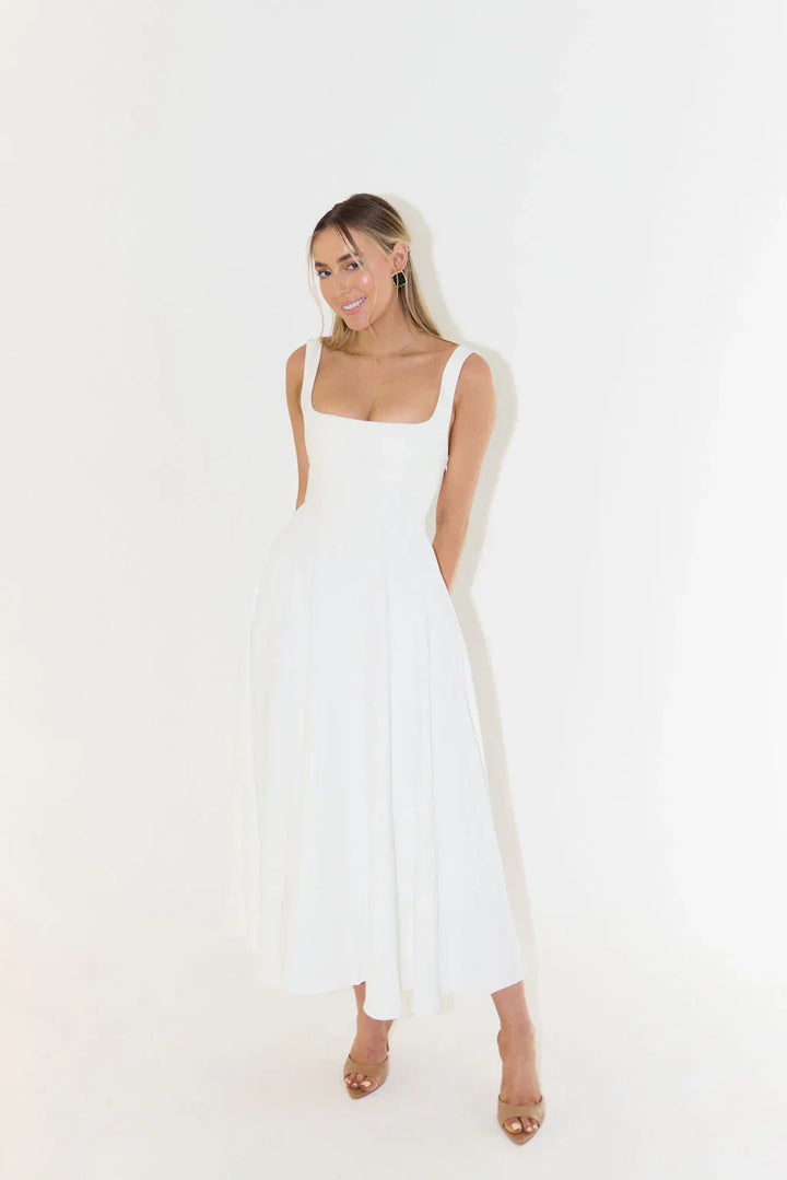 Celeste Charm Cocktail Midi Dress