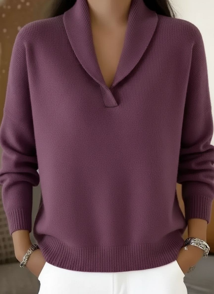 Amelia™ Soft V-Neck Knit