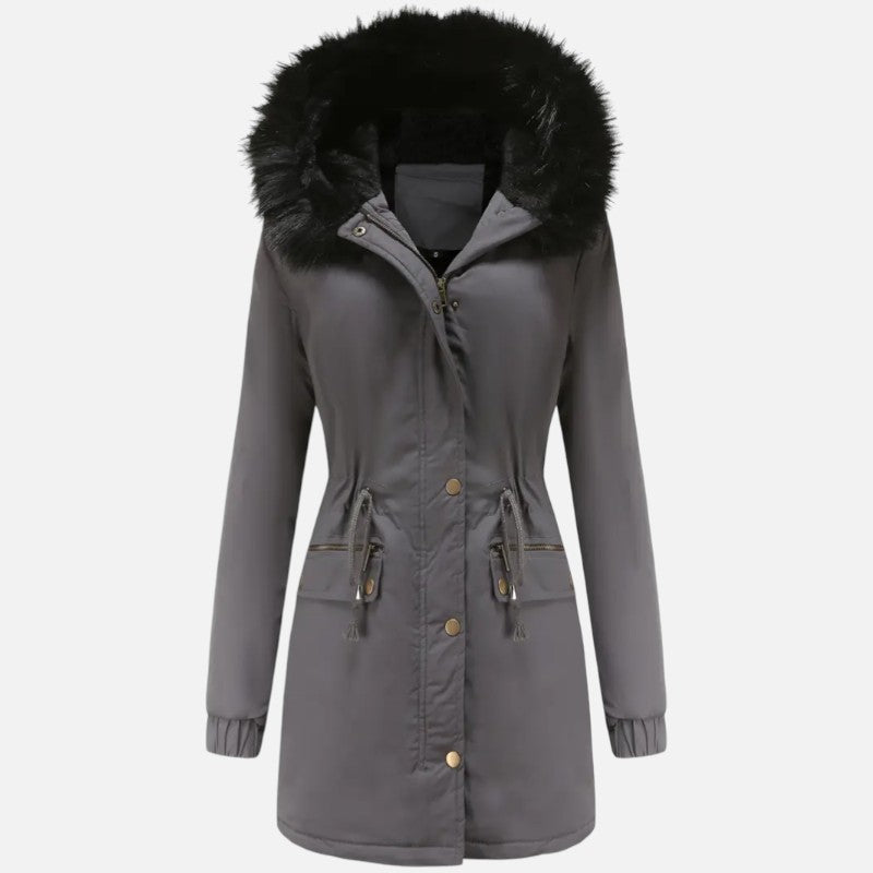 Élan Urbain™ | Manteau parka pour femme doublé en polaire moelleuse
