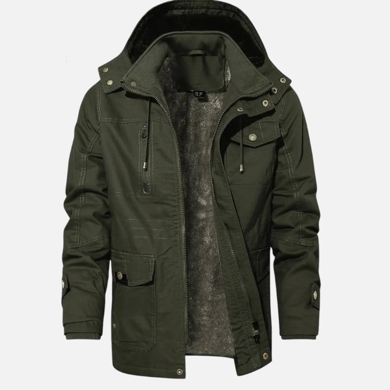 Élan Urbain™ | Veste coupe-vent doublée polaire pour homme