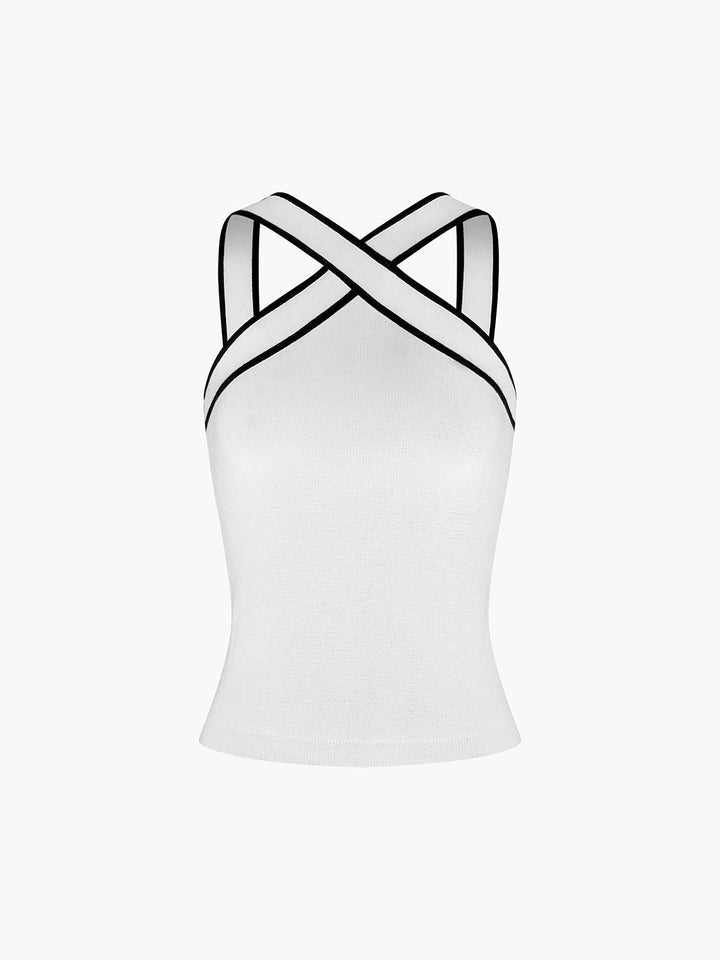 La Riviera Crossed Tank Top