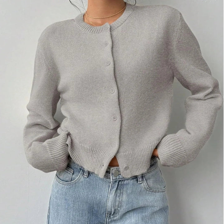Clara™ Classic Button Cardigan