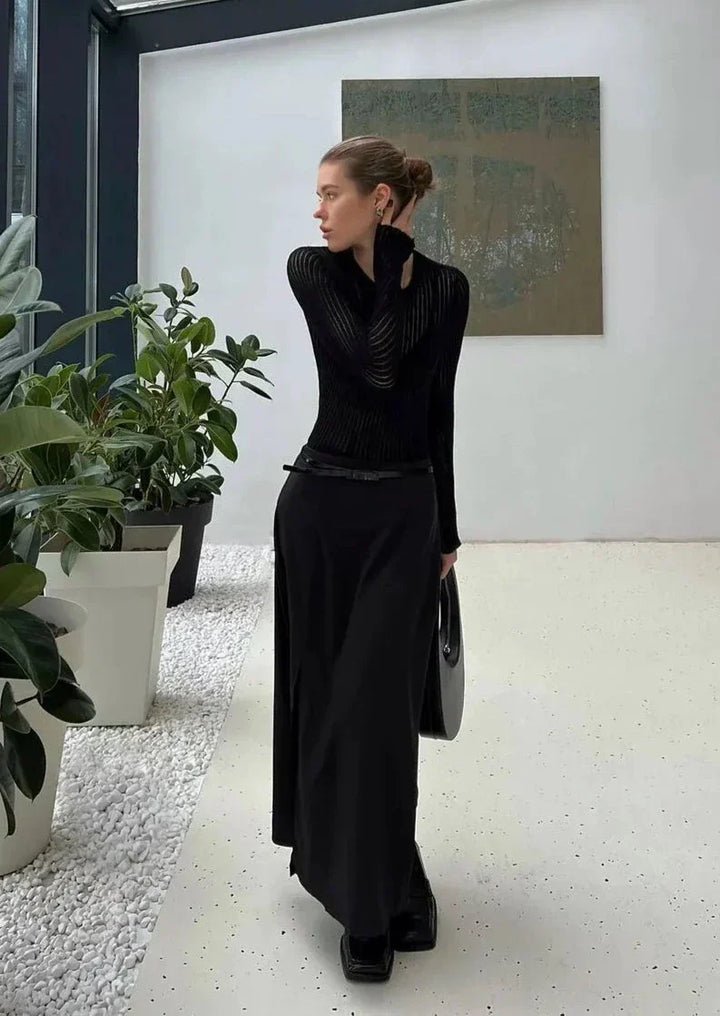 Erika Sheer Wool Top