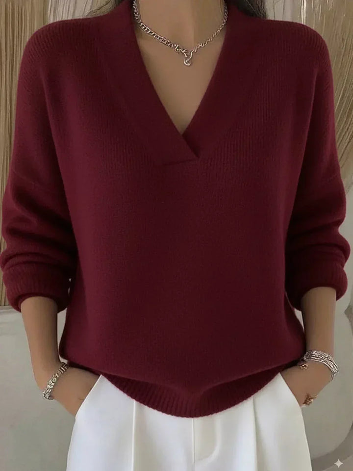 Ruby™ Deep V Knit