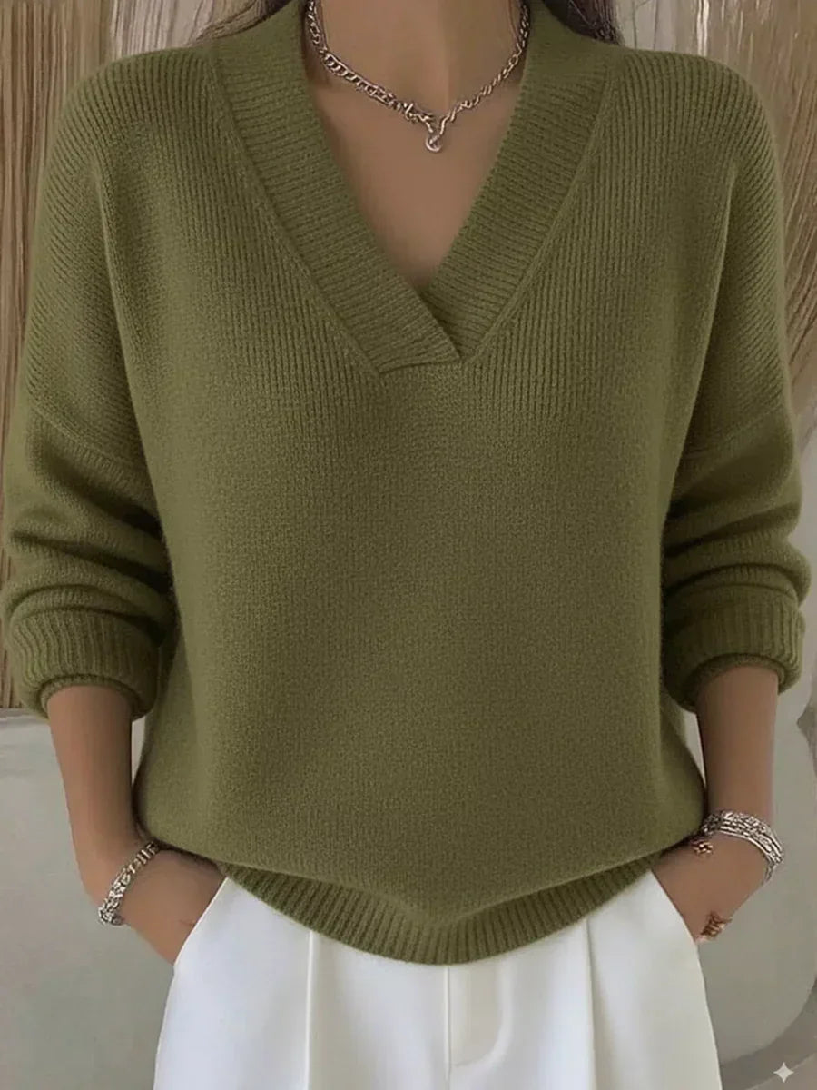 Ruby™ Deep V Knit
