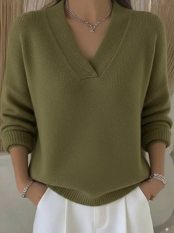 Ruby™ Deep V Knit