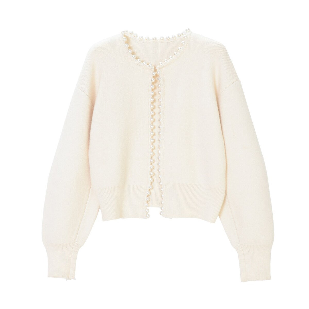 Adeline™ Pearl Trim Cardigan