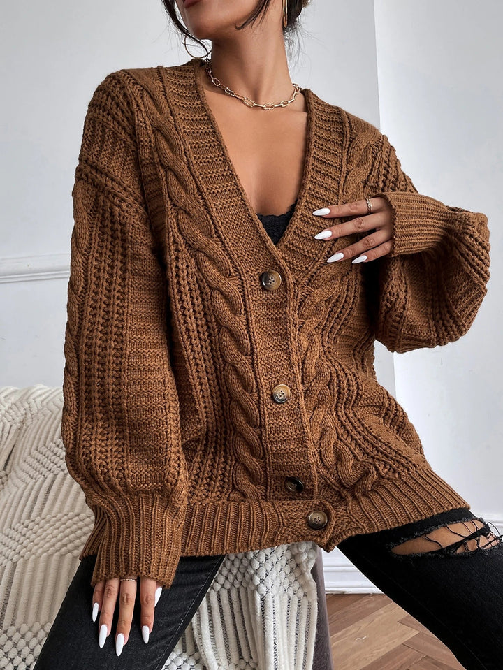 Rosalie™ Cable Knit Cardigan