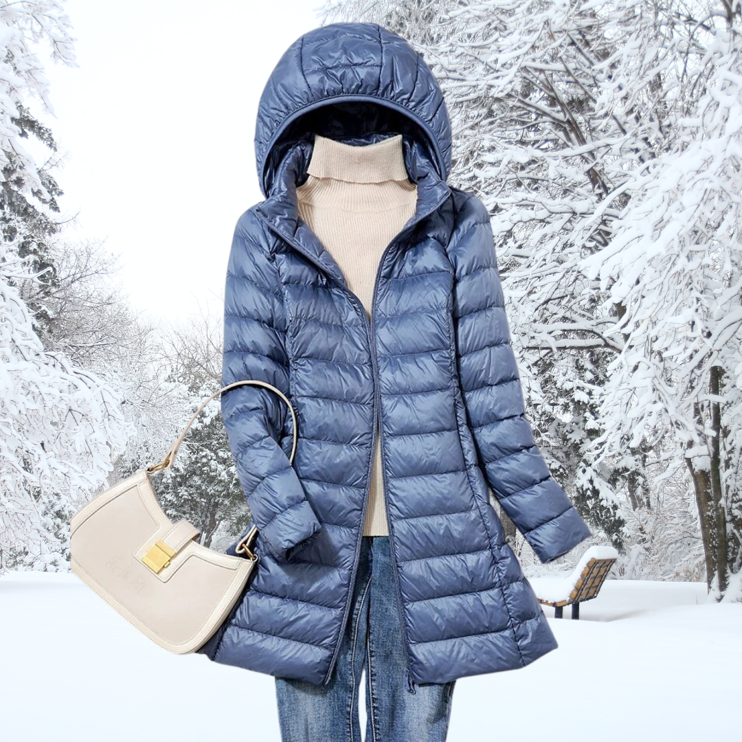 Women's Ultralight Down Jacket with Hood