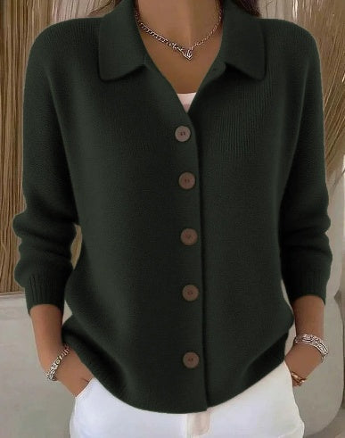 Maya™ Classic Button Cardigan