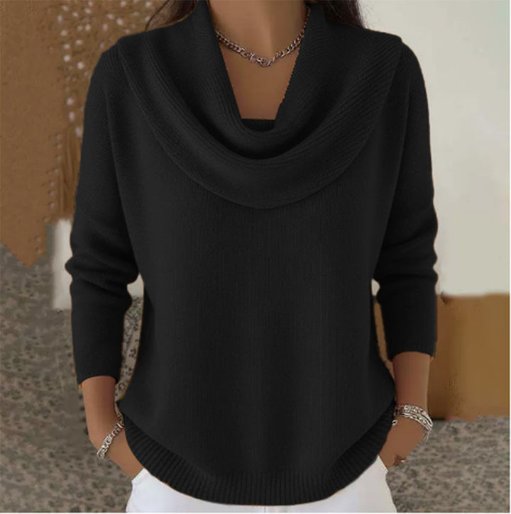 Scarlett™ Draped Neck Knit