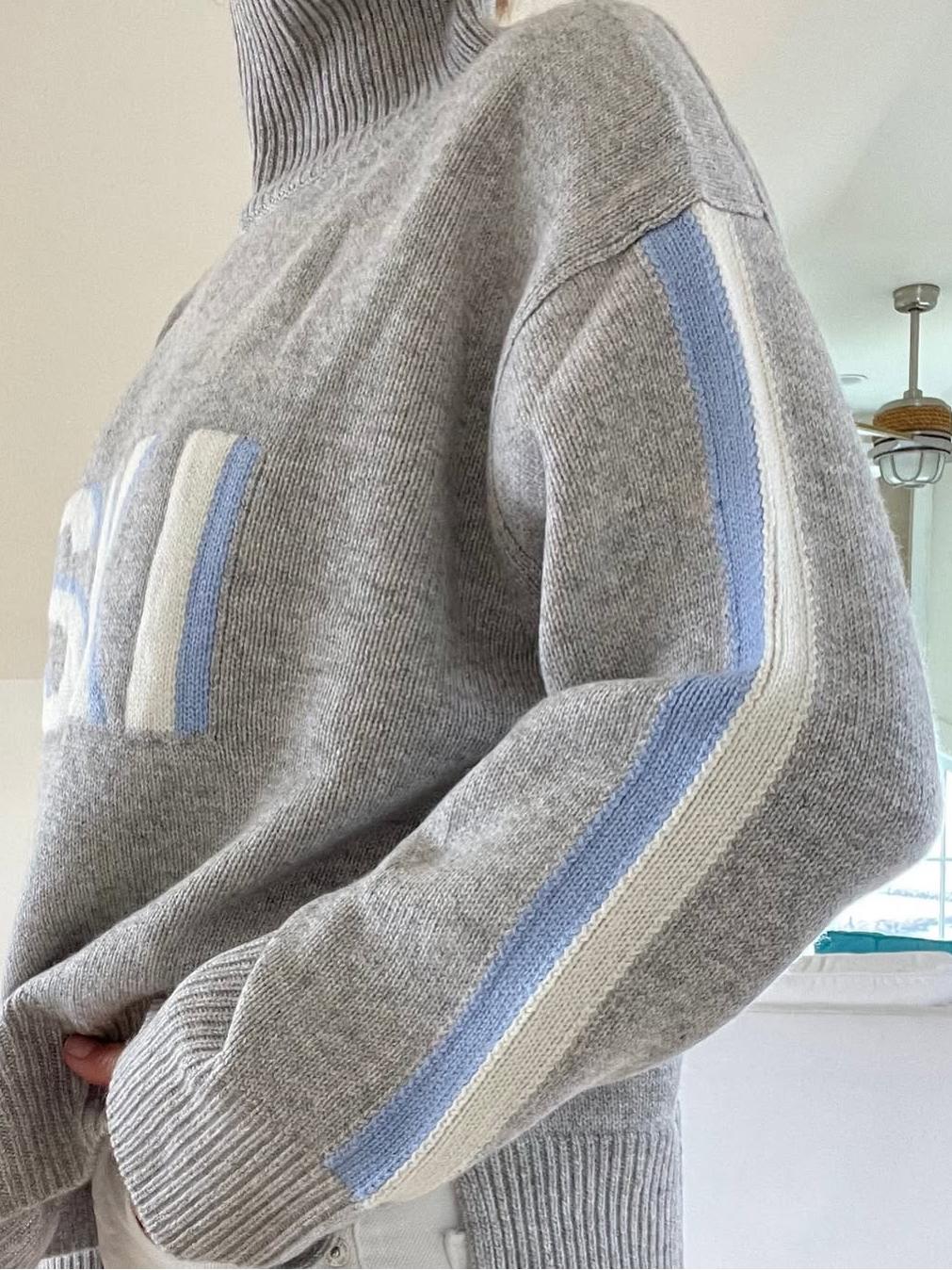 Retro Turtleneck Ski Jumper