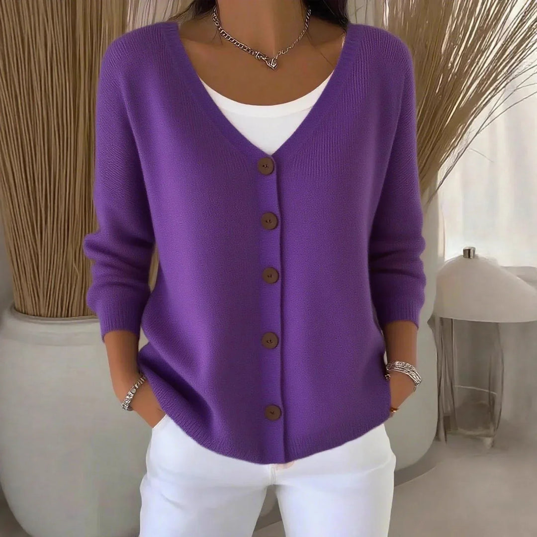 Isla™ Soft Button Cardigan
