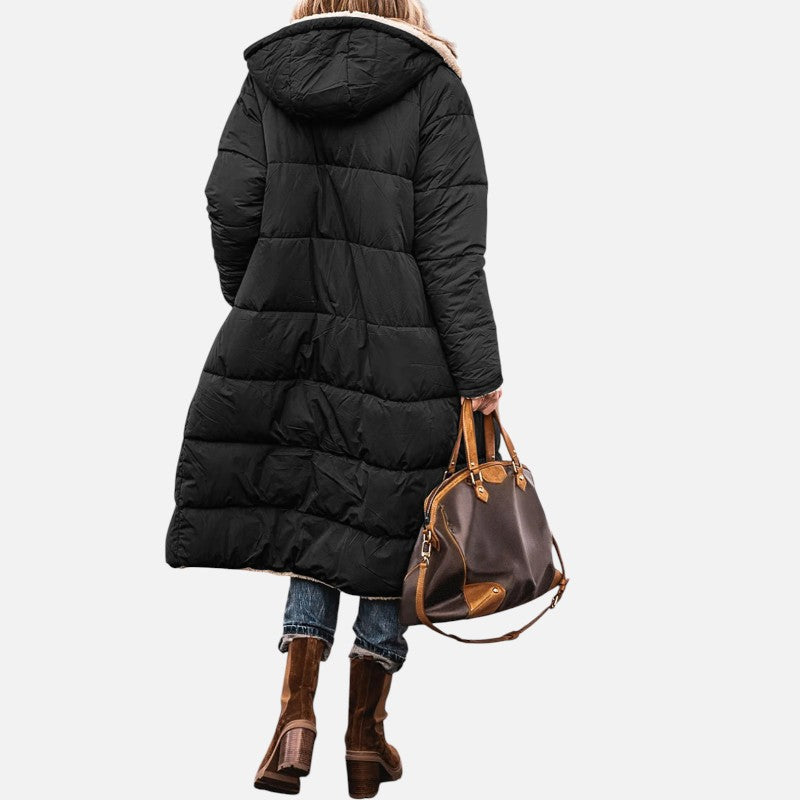 Élan Urbain™ | Parka réversible élégante et chaude pour femmes