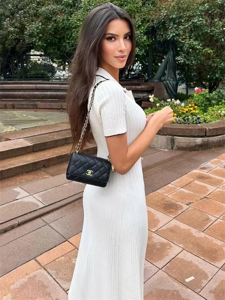 Diana Tricot Summer Knit Dress