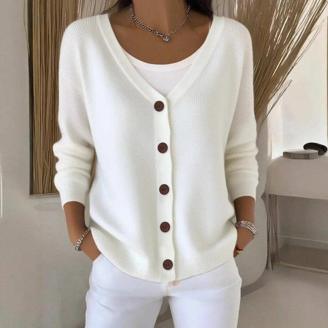 Isla™ Soft Button Cardigan