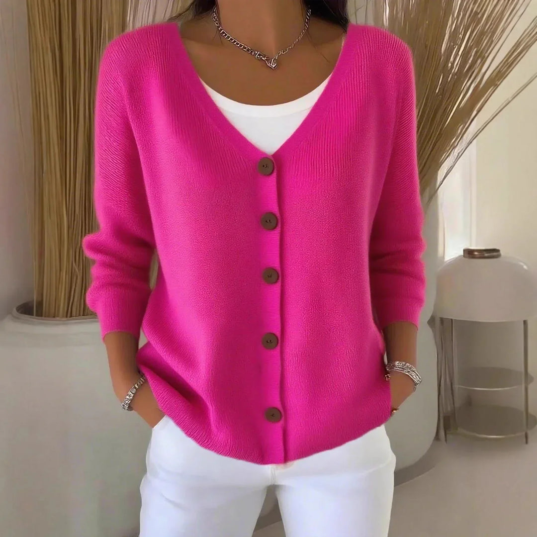 Isla™ Soft Button Cardigan