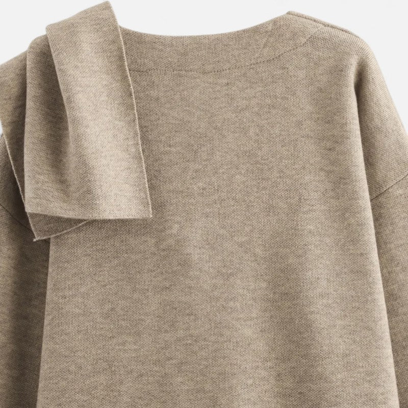 Élan Urbain™ | Manteau d'hiver asymétrique en peluche pour femme