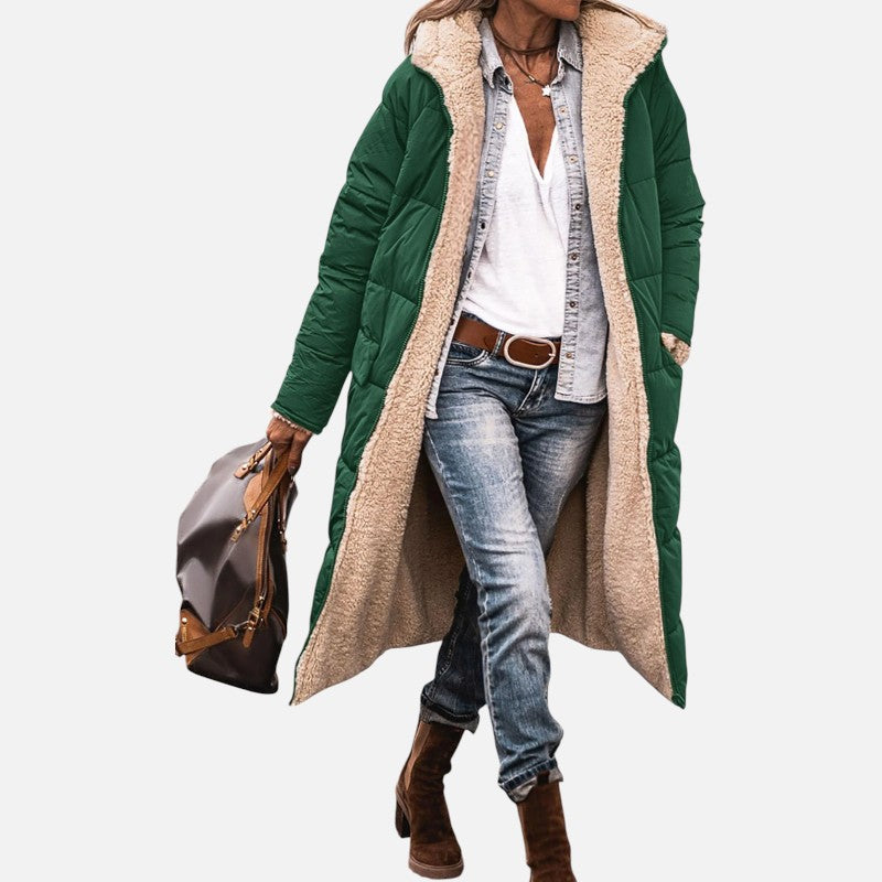 Élan Urbain™ | Parka réversible élégante et chaude pour femmes