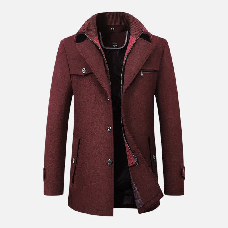 Élan Urbain™ | Manteau d'hiver imperméable pour affaires