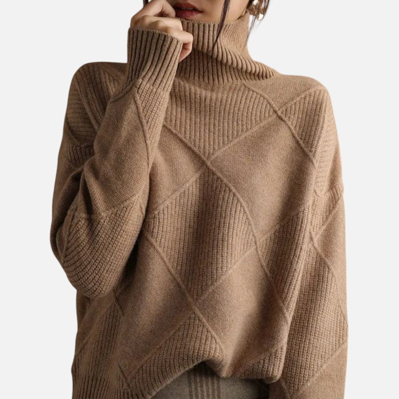 Élan Urbain™ | Pull en cachemire à col roulé