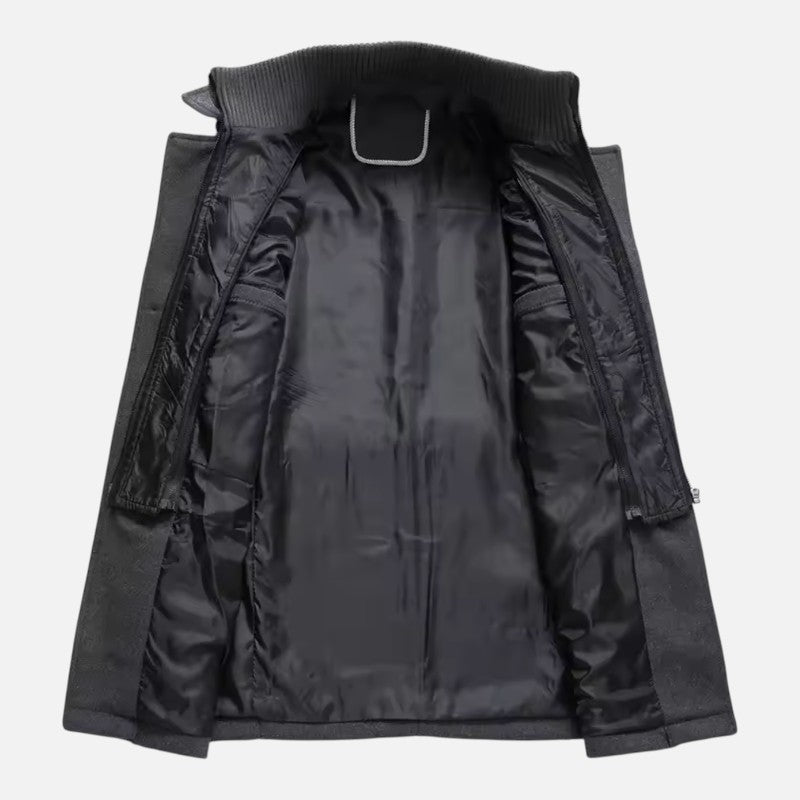 Élan Urbain™ | Veste à double col à la mode pour hommes